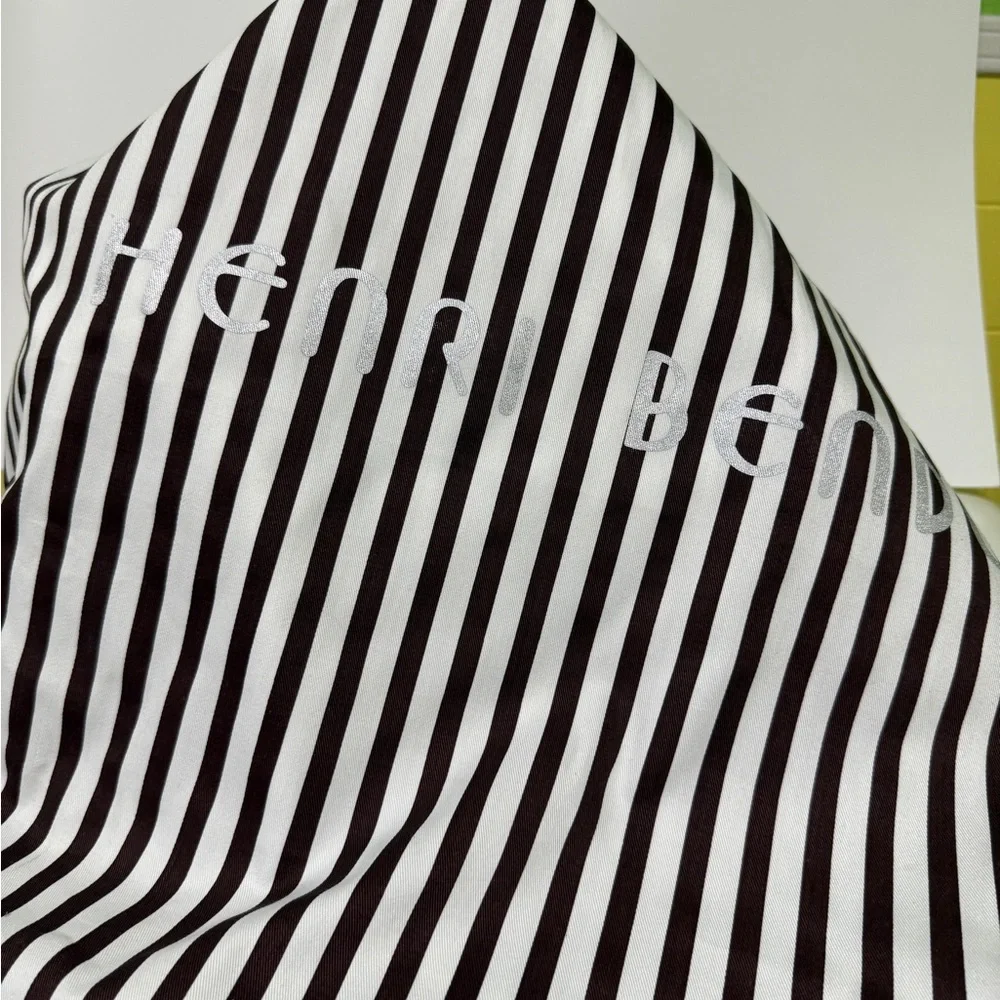 Henri Bendel Pink and Orange Satchel with Graphic Design - Picture 16 of 16